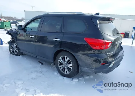 2019 Nissan Pathfinder S z USA, uszkodzony, nr VIN 5N1DR2MN5KC649332